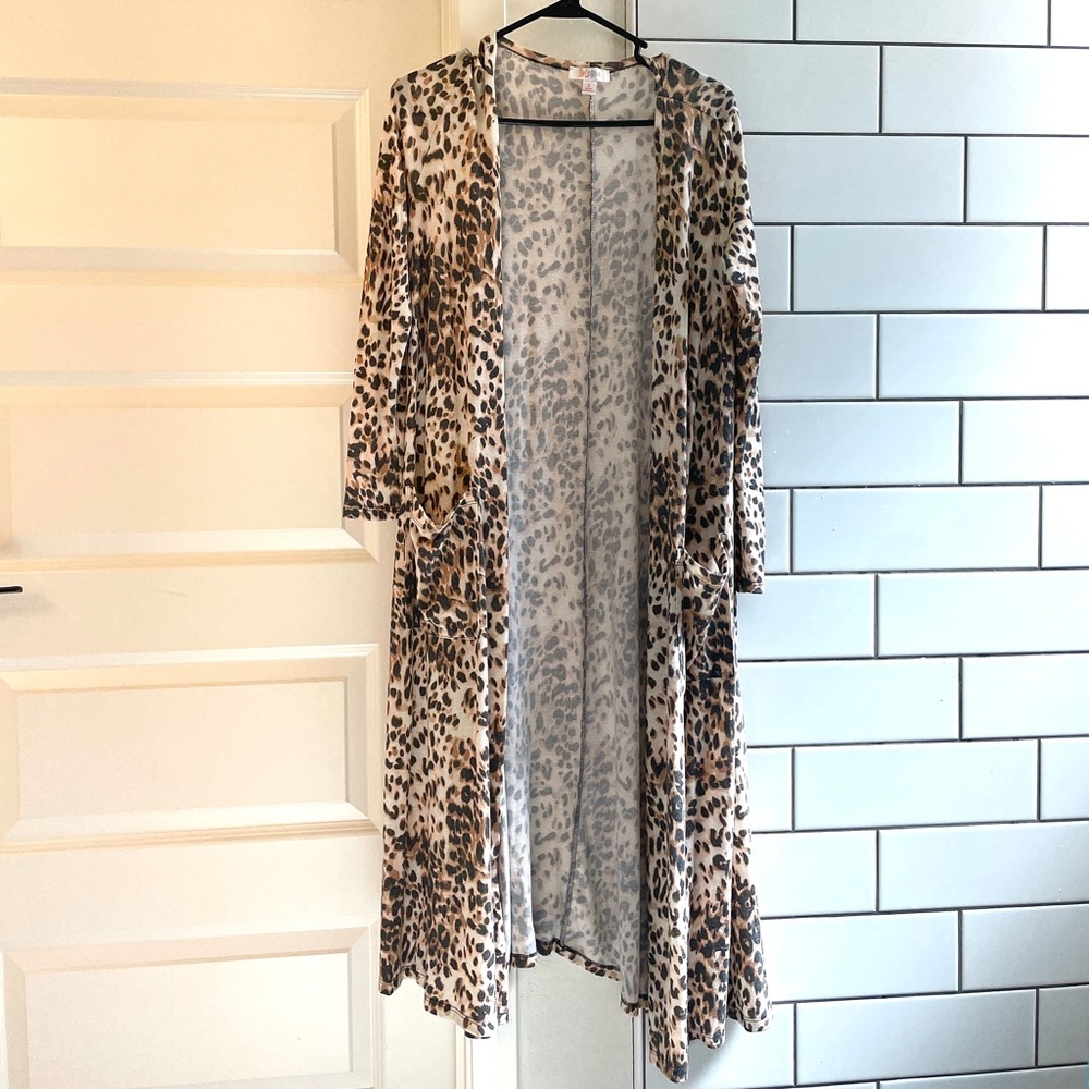 LuLaRoe Animal Print Sarah Cardigan